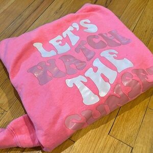 Pink Graphic Sweatshirt